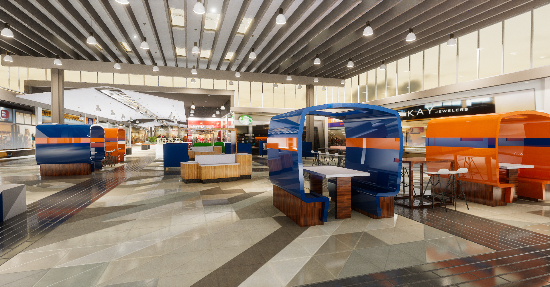 Rendering: Mall St. Matthews Center Court