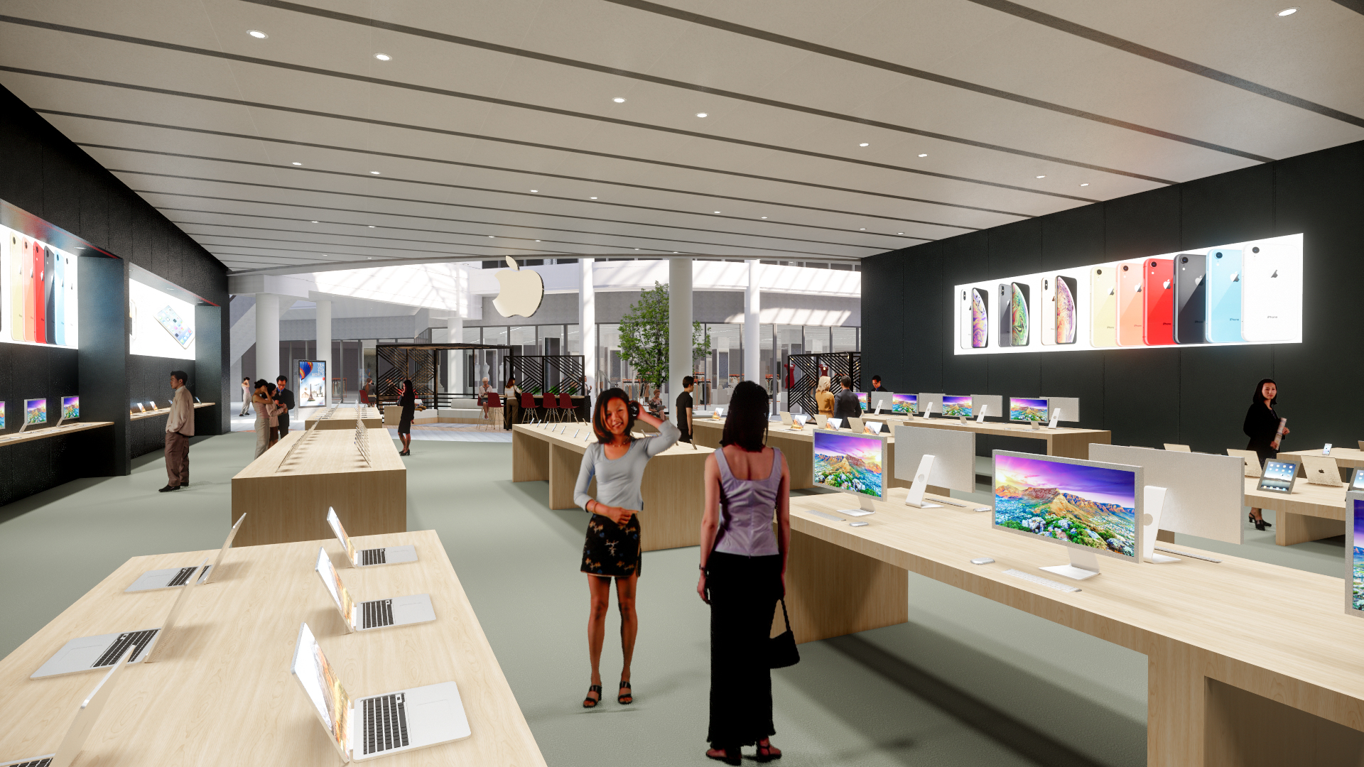 Rendering: Apple Store Stonestown Galleria